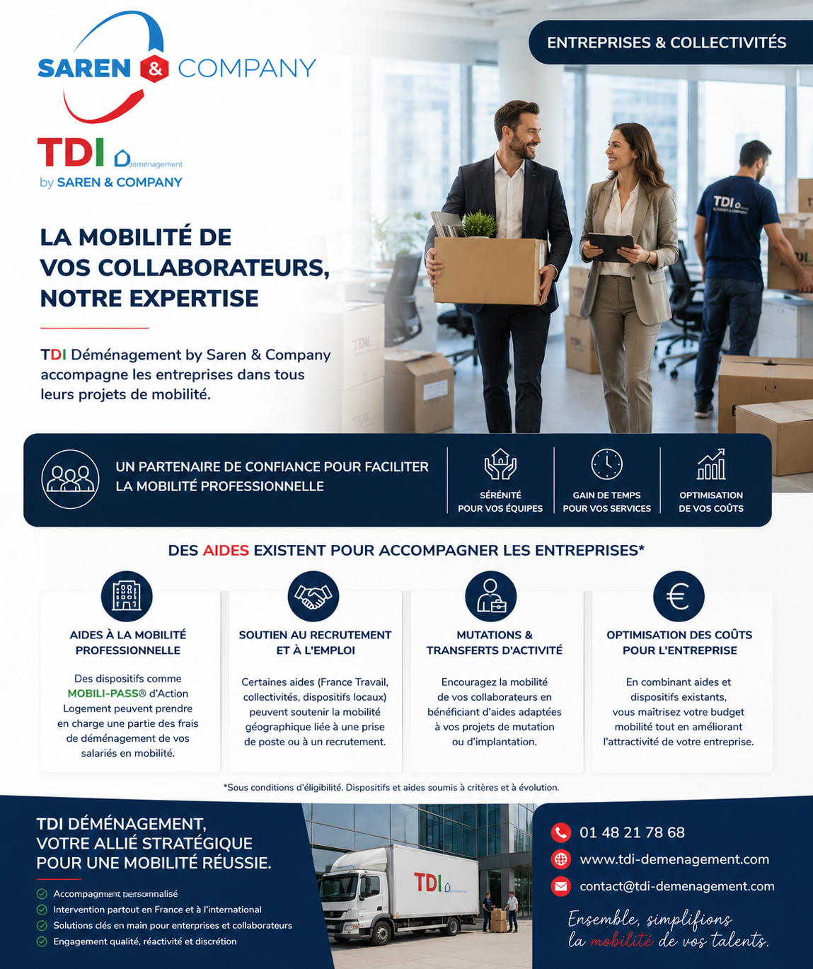🏢🚛 La mobilité de vos collaborateurs mérite une organisation sans stress.